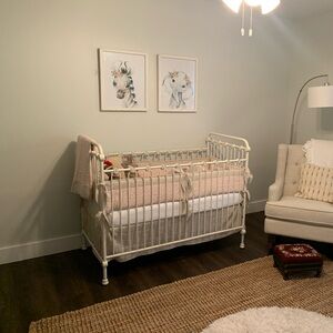 3 animal photos framed with floral detail